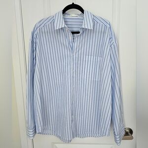 Oak + Fort Striped Dress Shirt